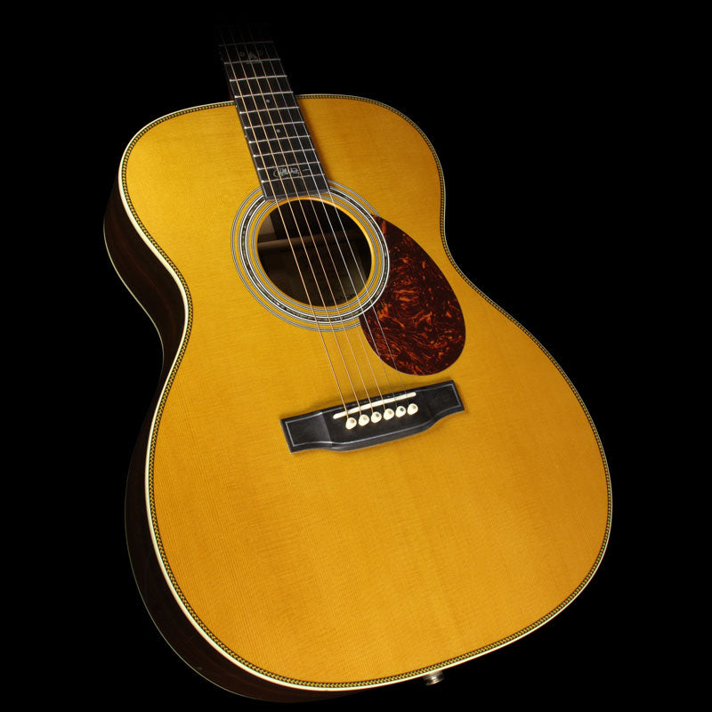 Used Martin OM-28JM LTD John Mayer Signature Acoustic Guitar Natural — 1