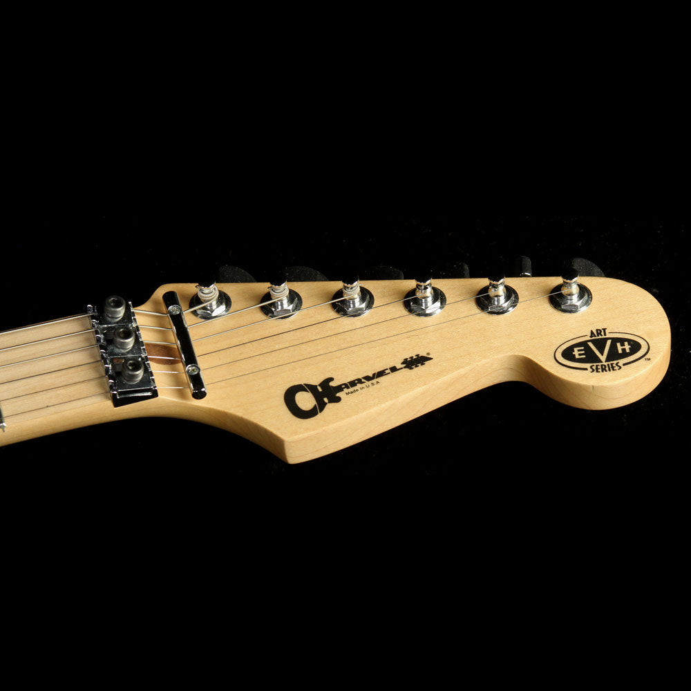 Used 2007 Charvel EVH Art Series Eddie Van Halen Owned & Signed Tour Electric Guitar Red, White & Black — 4