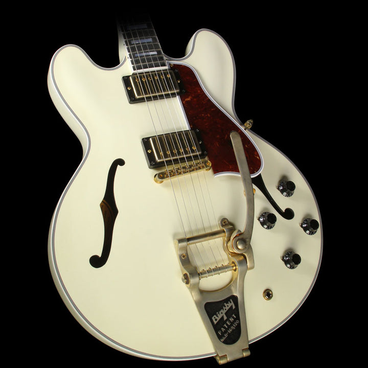 Used Gibson Memphis ES-355 Bigsby VOS Electric Guitar Classic White