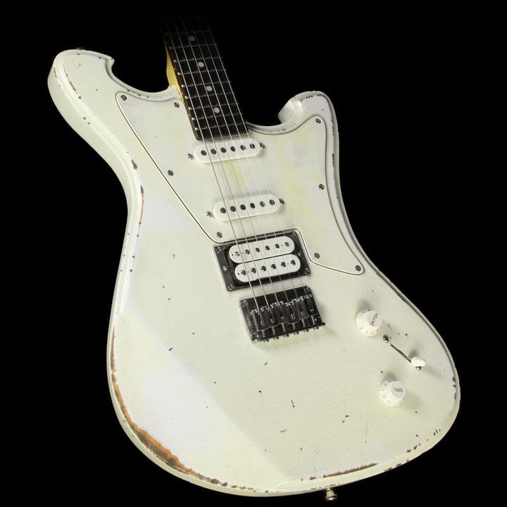 Wild Custom Guitars Wildmaster Electric Guitar Relic Olympic White