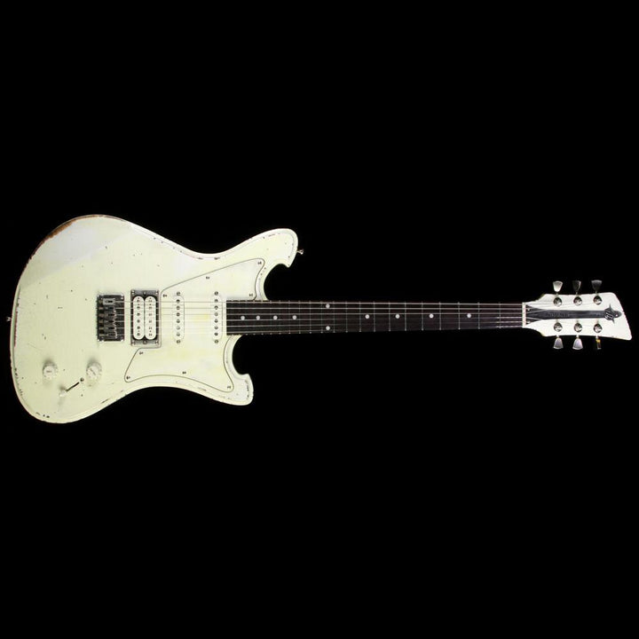 Wild Custom Guitars Wildmaster Electric Guitar Relic Olympic White