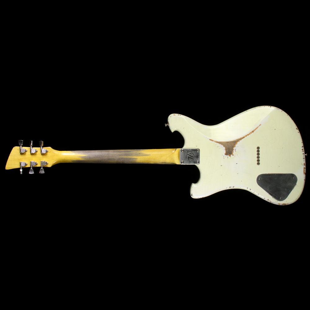 Wild Custom Guitars Wildmaster Electric Guitar Relic Olympic White — 3