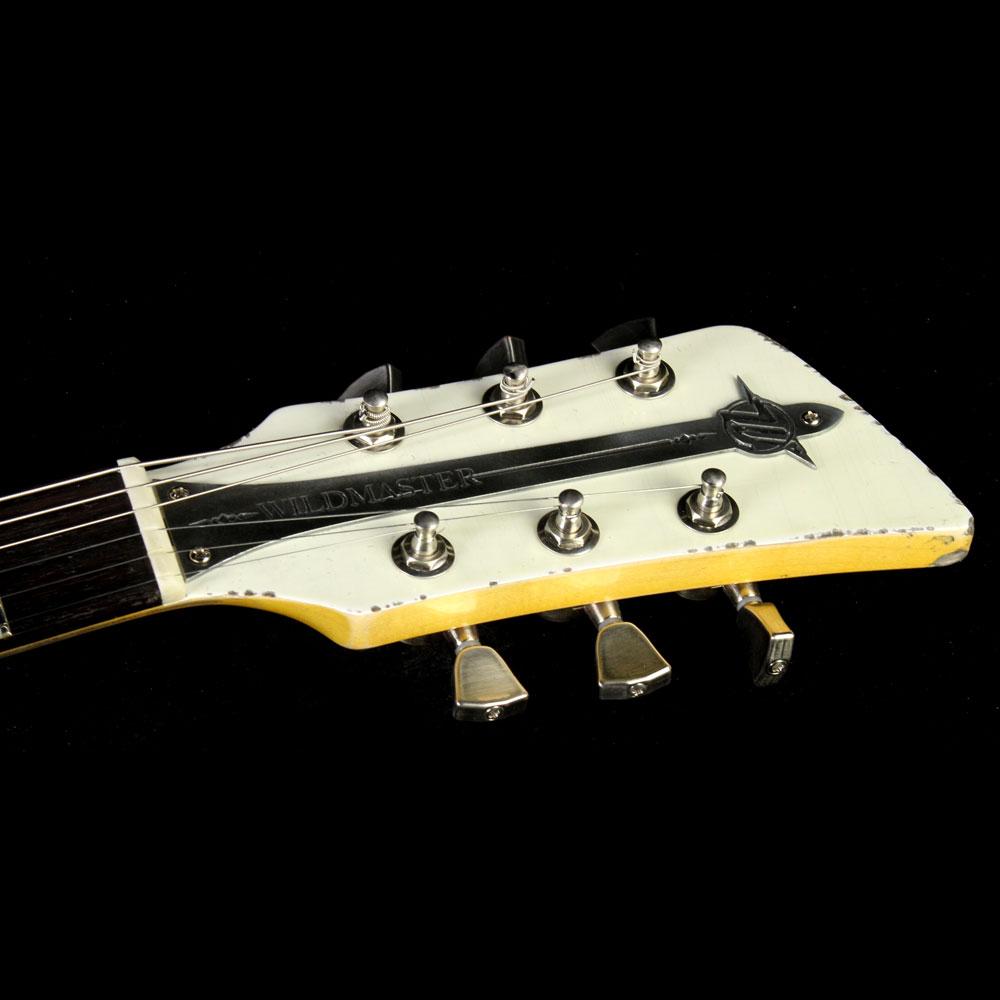 Wild Custom Guitars Wildmaster Electric Guitar Relic Olympic White — 4