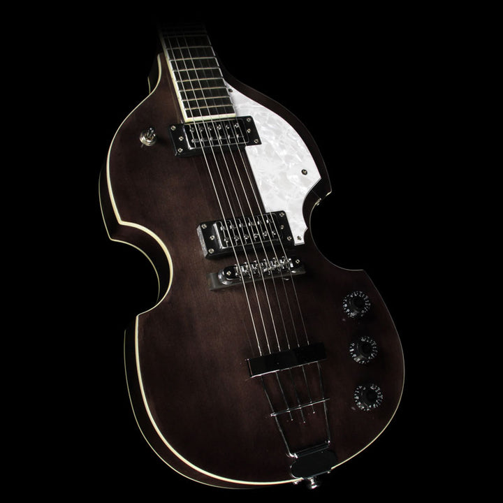 Hofner Ignition Violin Electric Guitar Black