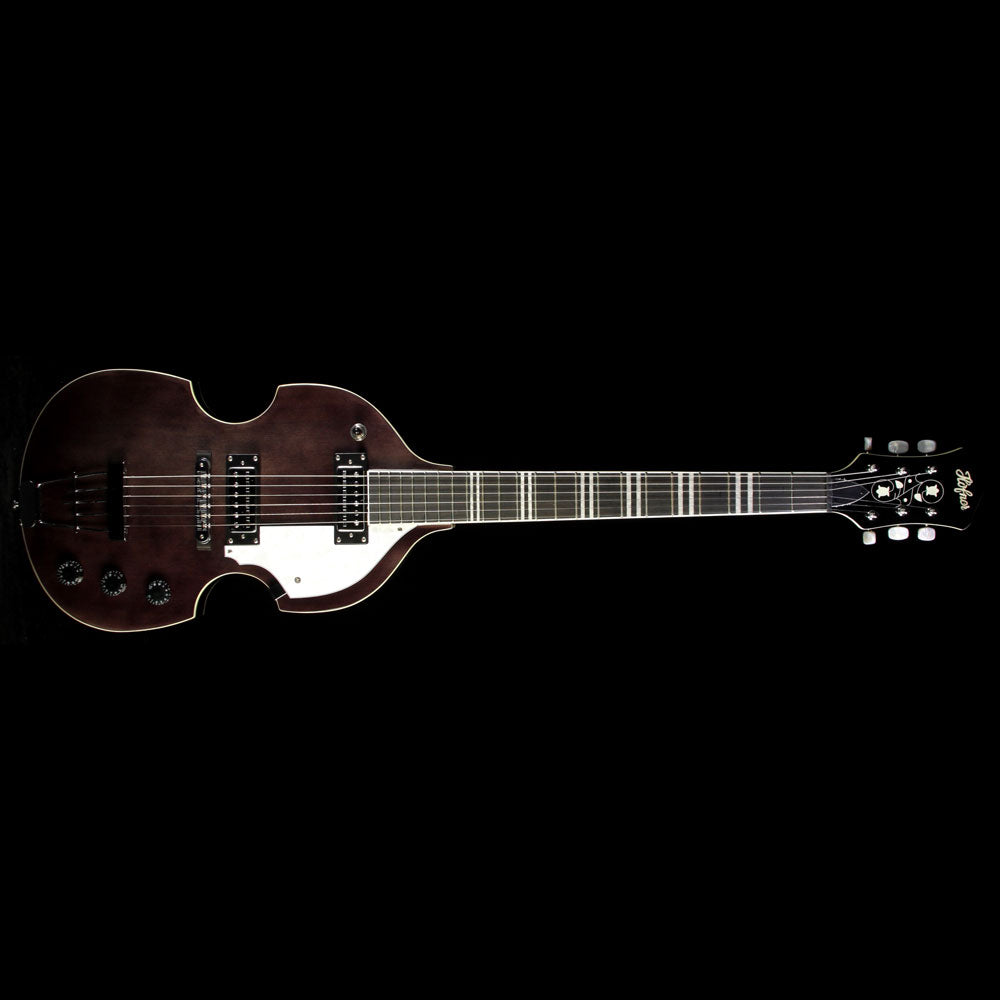 Hofner Ignition Violin Electric Guitar Black | The Music Zoo