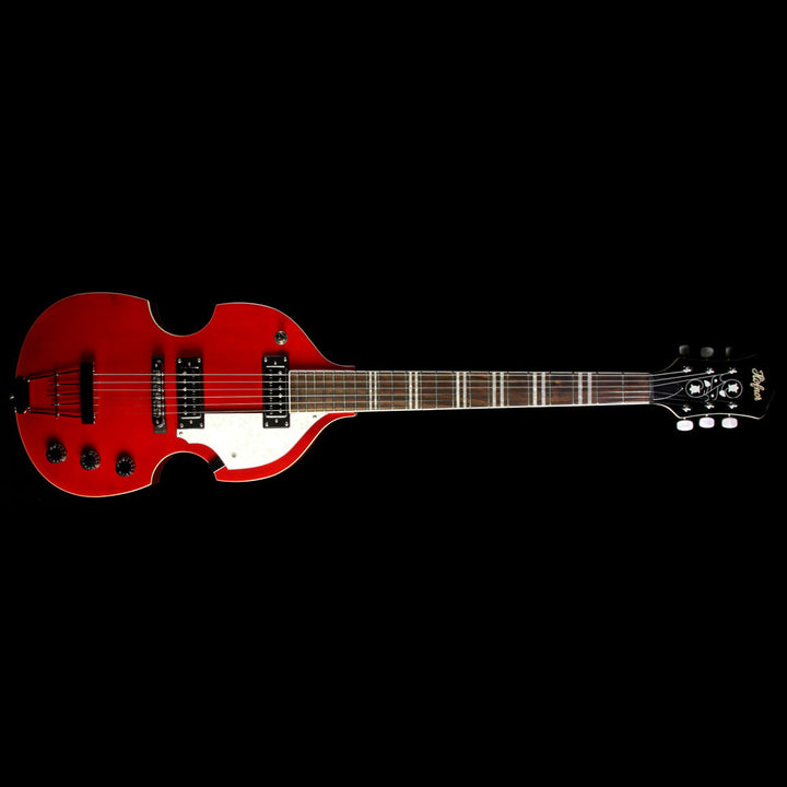 Hofner Ignition Violin Electric Guitar Red