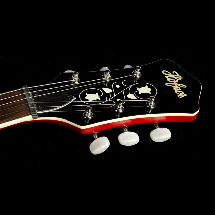 Hofner Ignition Violin Electric Guitar Red