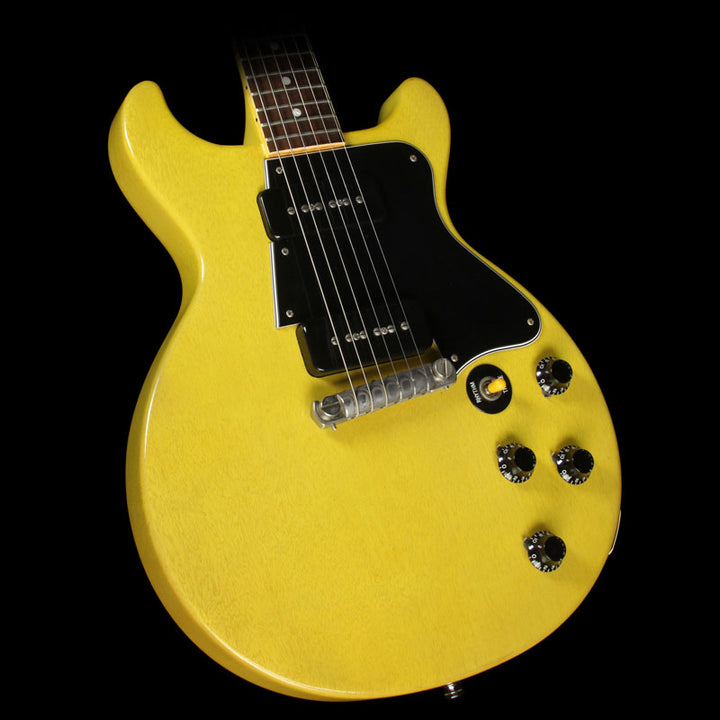 Used 2001 Gibson Les Paul Special Doublecut Electric Guitar TV Yellow