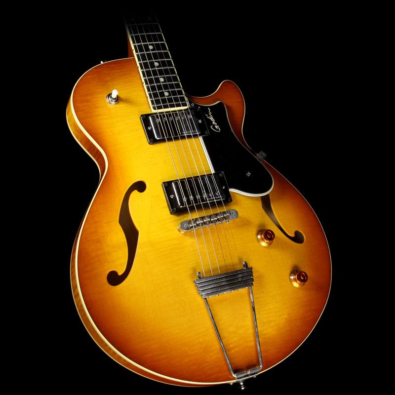 Used 2014 Godin Montreal Premiere Electric Guitar Lightburst — 1