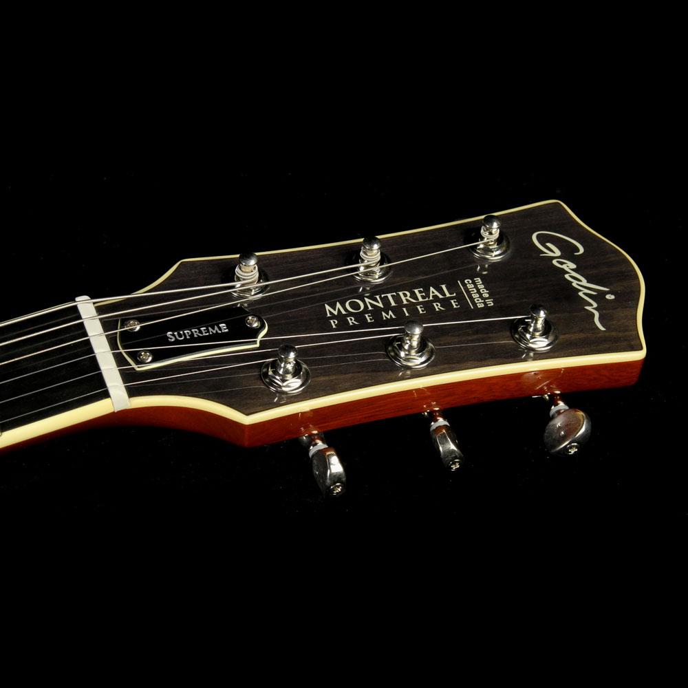 Used 2014 Godin Montreal Premiere Electric Guitar Lightburst — 4