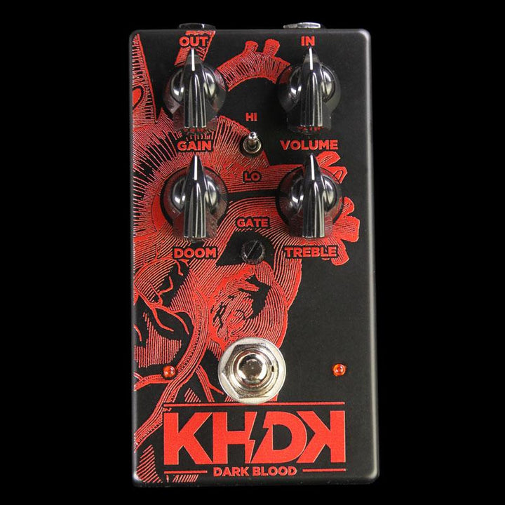 KHDK Electronics Dark Blood Distortion Effect Pedal