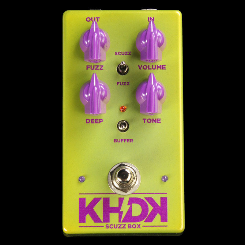 fuzzbox pedal KHDK Electronics Scuzz Box Fuzz Effect Pedal