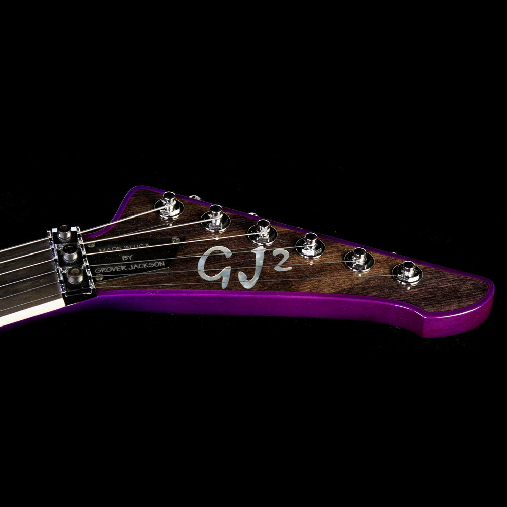 Used 2016 GJ2 Arete Korina Electric Guitar Trans Purple — 4