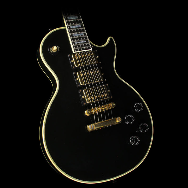 Used 1985 Gibson Les Paul Custom Electric Guitar Ebony