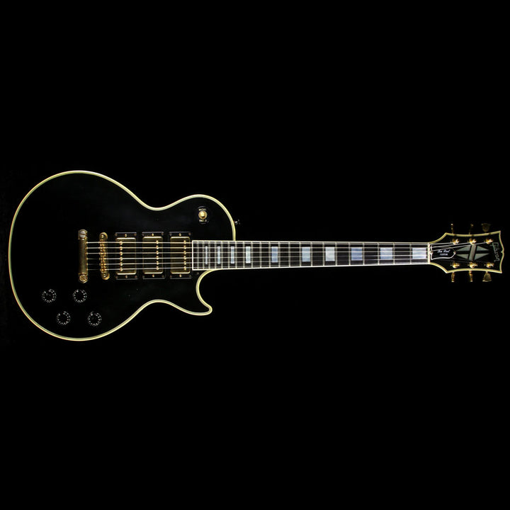 Used 1985 Gibson Les Paul Custom Electric Guitar Ebony