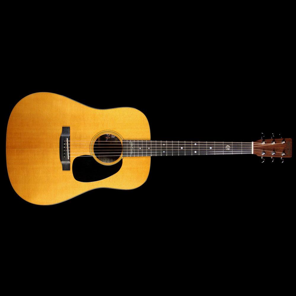 Used Martin D-21JC Jim Croce Indian Rosewood Dreadnought Acoustic Guitar Natural — 2