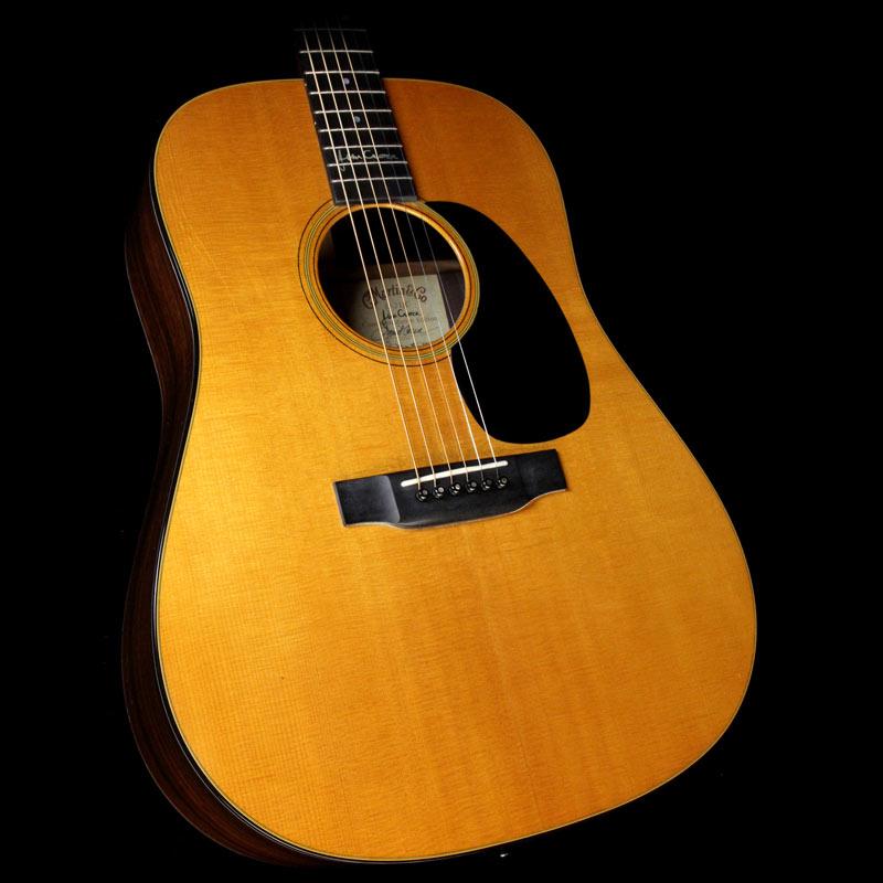 Used Martin D-21JC Jim Croce Indian Rosewood Dreadnought Acoustic Guitar Natural — 1