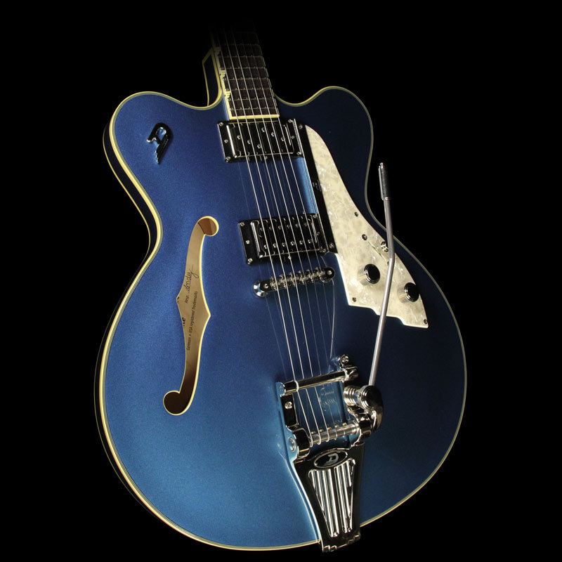 Used Duesenberg Fullerton Elite Catalina Electric Guitar Blue — 1