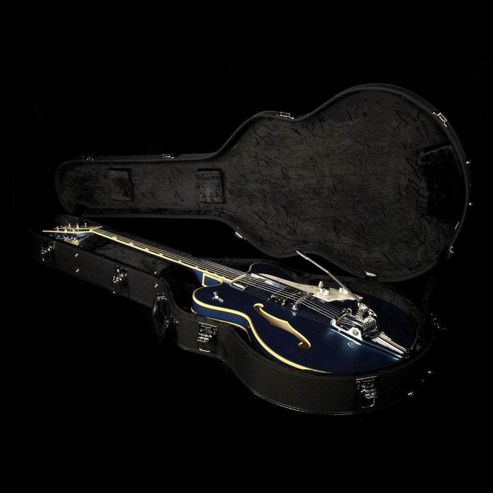 Used Duesenberg Fullerton Elite Catalina Electric Guitar Blue — 5