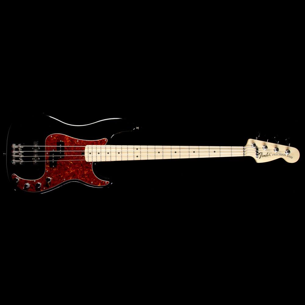 Used Fender American Deluxe Precision Bass Guitar Warmoth Neck