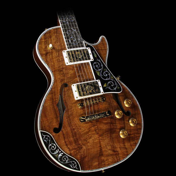 Gibson Custom Shop Bella Voce Koa Les Paul Electric Guitar Natural