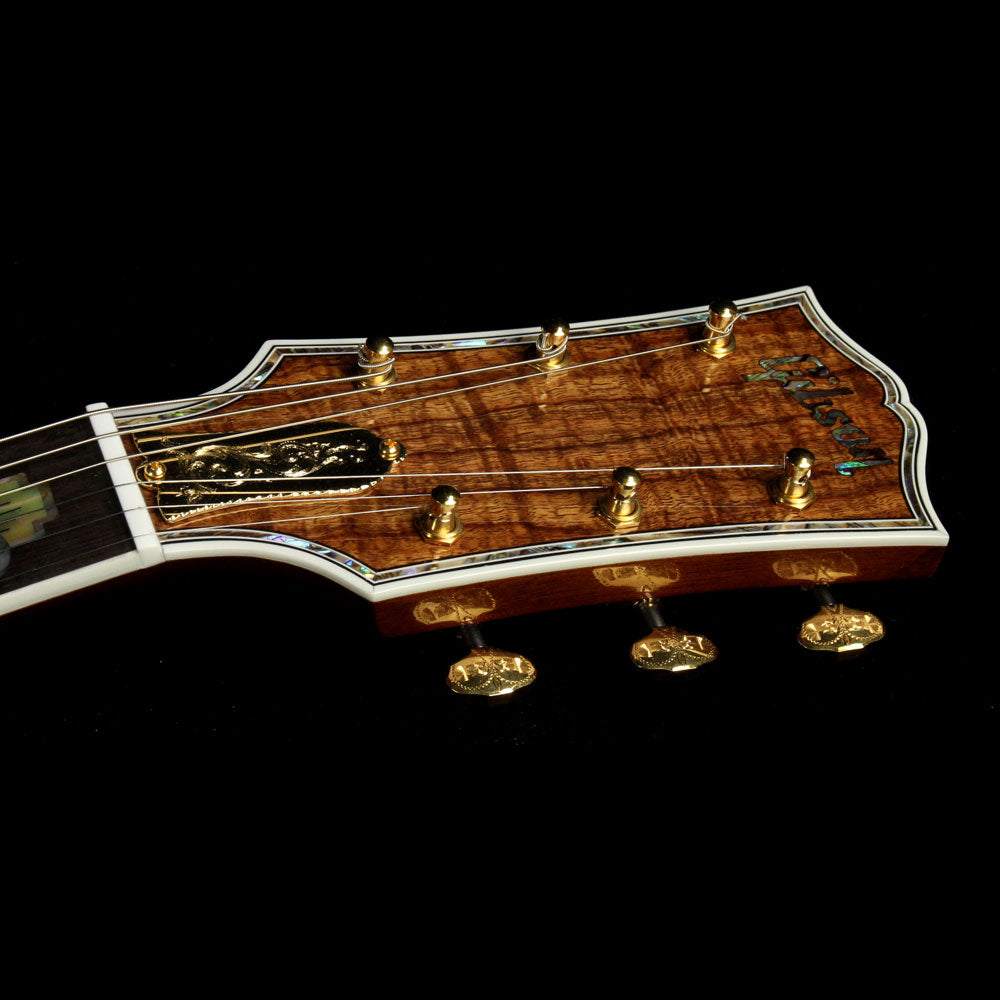Gibson Custom Shop Bella Voce Koa Les Paul Electric Guitar Natural — 4
