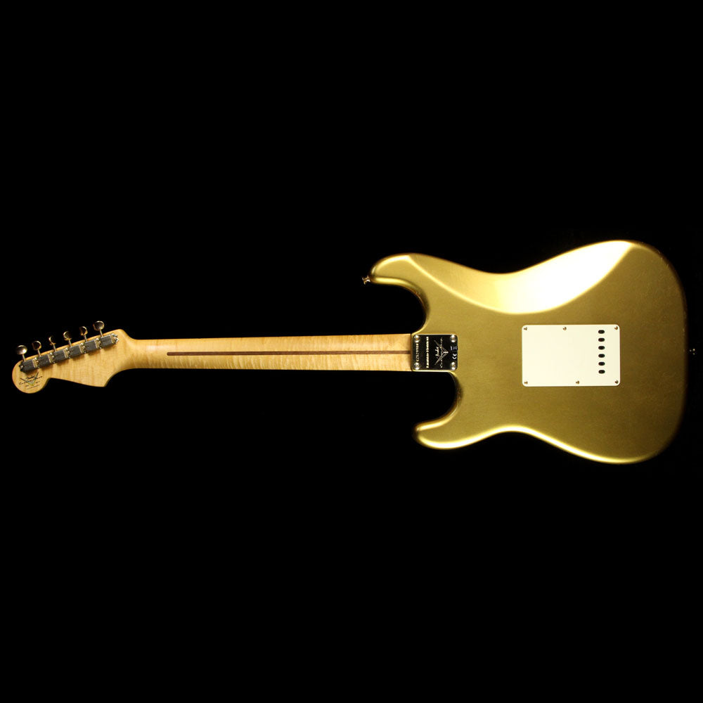 Used Fender Custom Shop 2017 Limited Edition Stratocaster Closet Classic Electric Guitar HLE Gold — 3