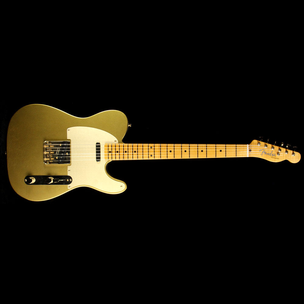 Used Fender Custom Shop 2017 Limited Edition Telecaster Closet Classic Electric Guitar HLE Gold — 2