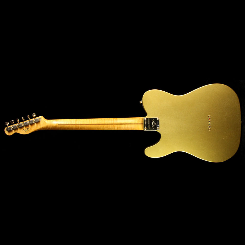 Used Fender Custom Shop 2017 Limited Edition Telecaster Closet Classic Electric Guitar HLE Gold — 3
