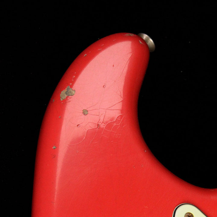 Fender Custom Shop '60 Stratocaster Relic Electric Guitar Aged Fiesta Red