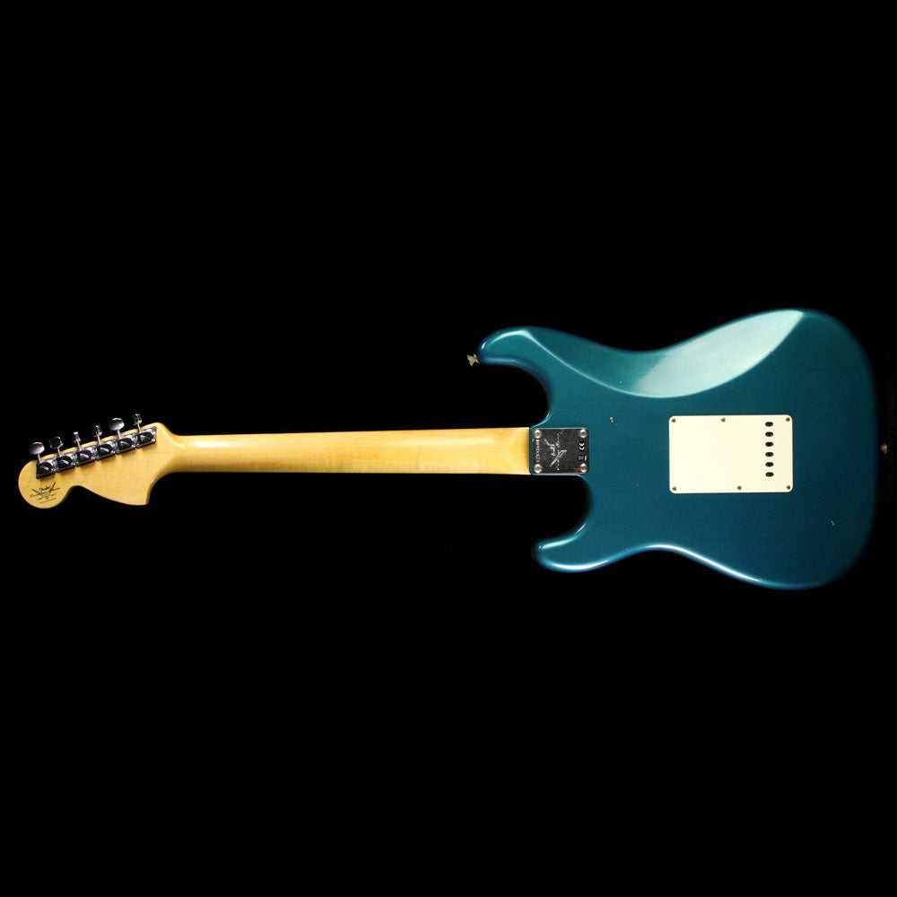 Fender Custom Shop 2017 Time Machine Series '69 Stratocaster Journeyman Relic Electric Guitar Aged Ocean Turquoise — 3
