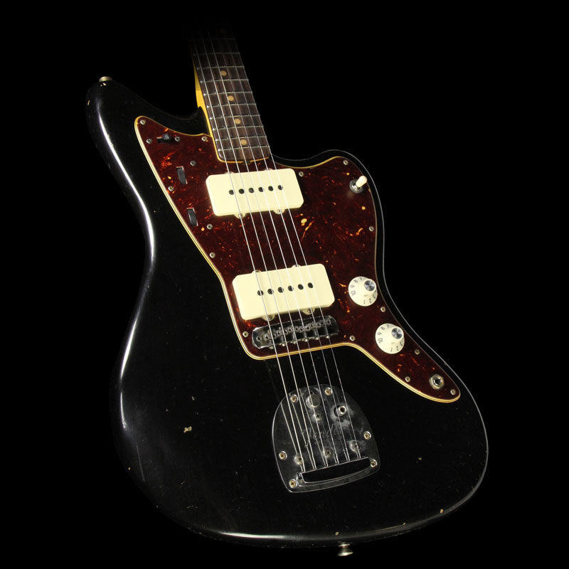 Used Fender Custom Shop 1959 Jazzmaster Journeyman Relic Electric Guitar Black — 1
