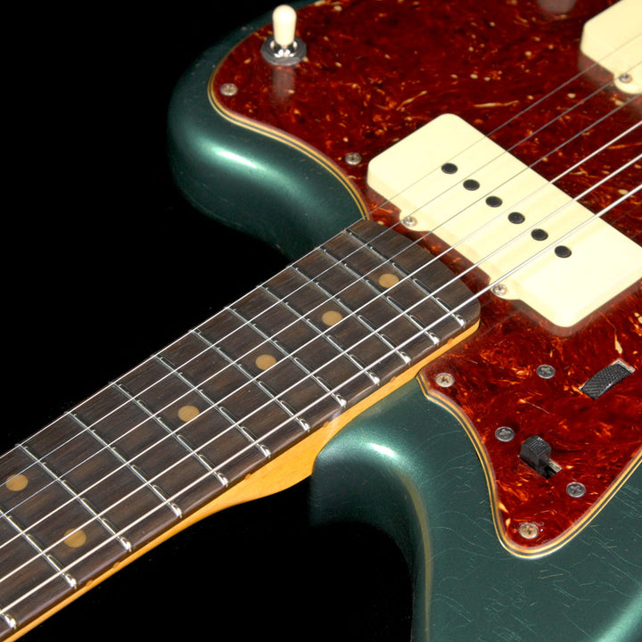 Fender Custom Shop 1959 Jazzmaster Journeyman Relic Electric Guitar Aged Sherwood Green
