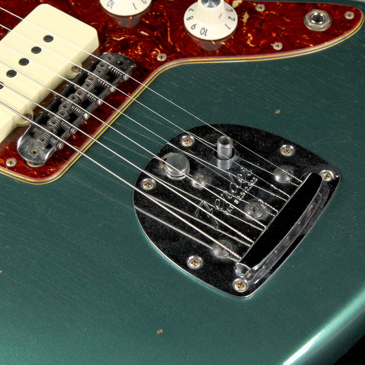 Fender Custom Shop 1959 Jazzmaster Journeyman Relic Electric Guitar Aged Sherwood Green