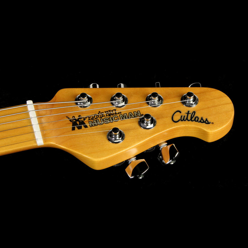 Ernie Ball Music Man Modern Classic Cutlass HSS Electric Guitar Black — 4