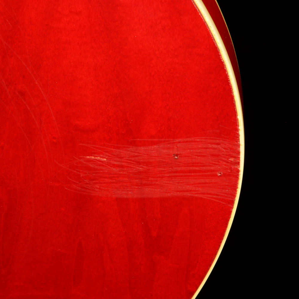 Used 2005 Gibson Custom Shop Prototype #1 Eric Clapton Crossroads ES-335 Electric Guitar Cherry — 7