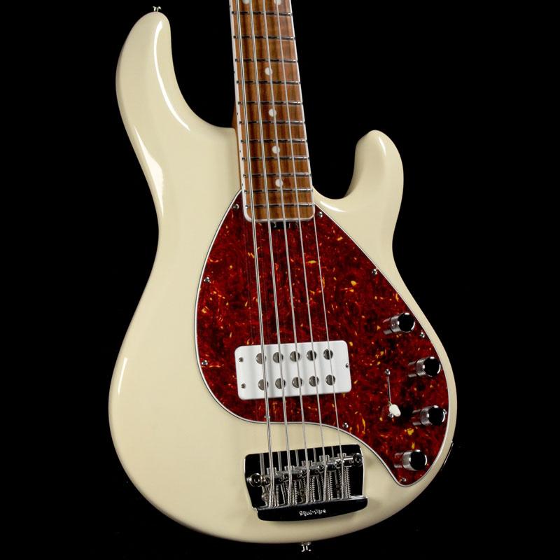 Ernie Ball Music Man Stingray 30th Anniversary 5-String Bass Trans Buttercream — 1
