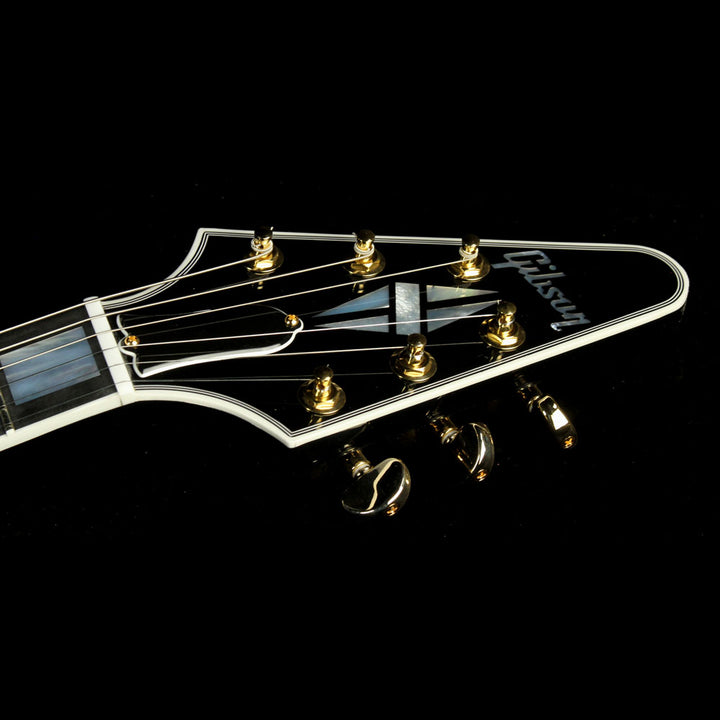 Used 2016 Gibson Custom Shop Flying V Custom Electric Guitar Ebony