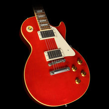 Used 1997 Gibson Custom 1958 Les Paul Standard Electric Guitar Transparent Red