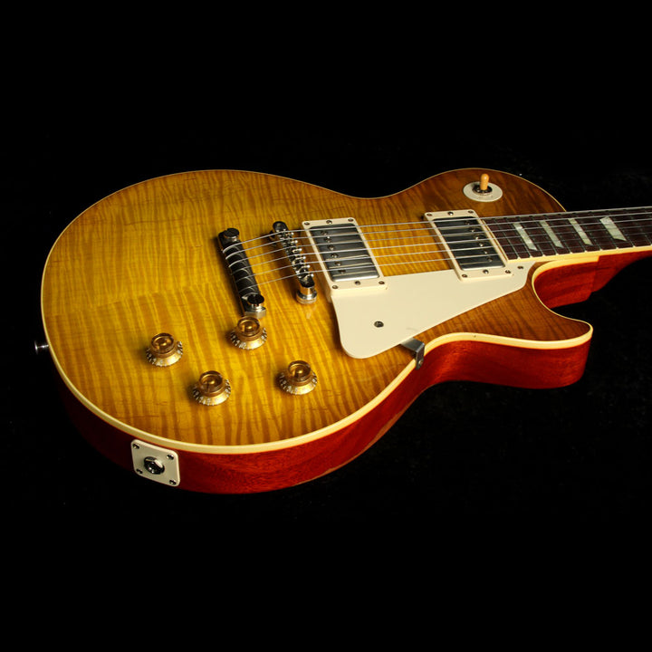 Used 2014 Gibson Custom Shop Joe Bonamassa Skinnerburst 1959 Les Paul Aged Electric Guitar Dirty Skinnerburst Lemonburst