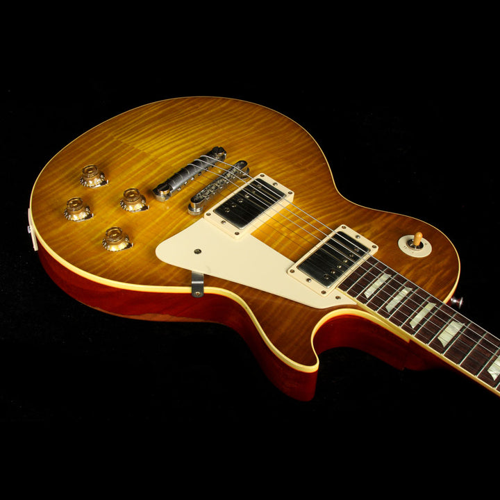 Used 2014 Gibson Custom Shop Joe Bonamassa Skinnerburst 1959 Les Paul Aged Electric Guitar Dirty Skinnerburst Lemonburst