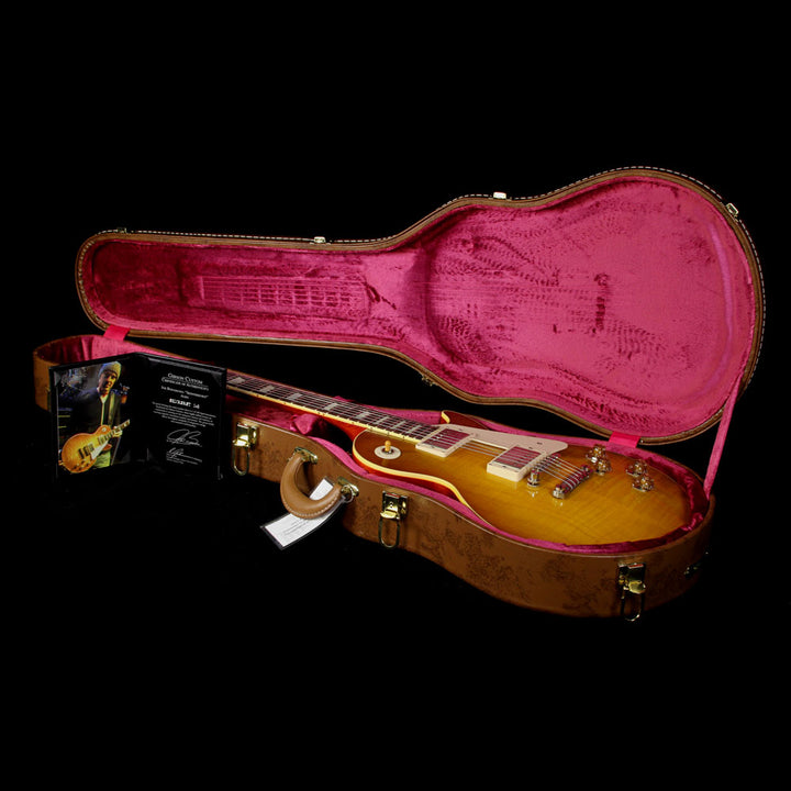 Used 2014 Gibson Custom Shop Joe Bonamassa Skinnerburst 1959 Les Paul Aged Electric Guitar Dirty Skinnerburst Lemonburst