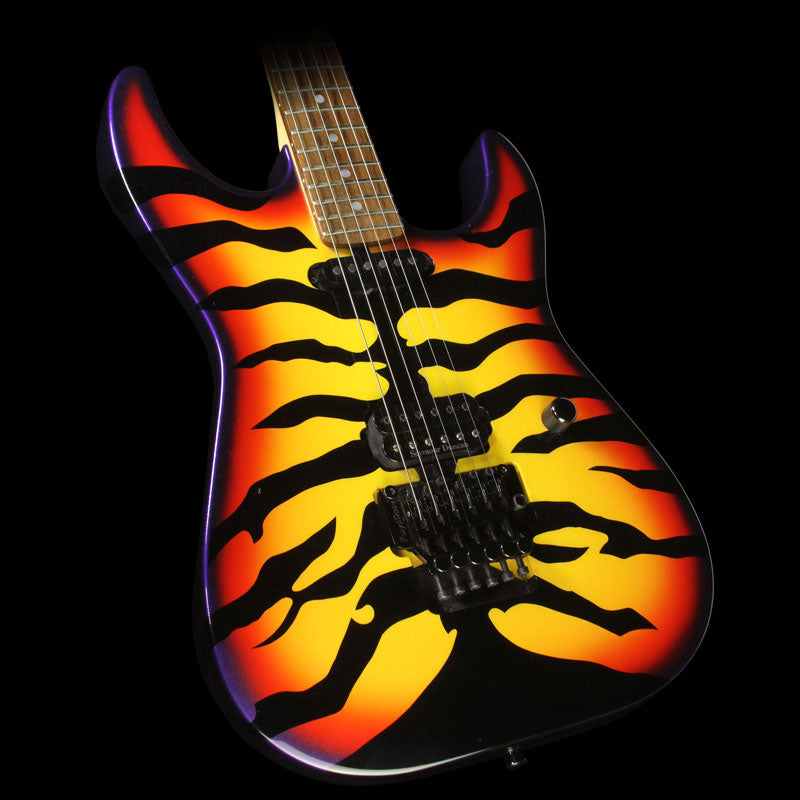 Used 2008 ESP George Lynch Sunburst Tiger Electric Guitar — 1