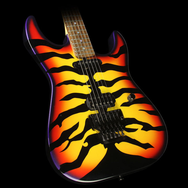 Used 2008 ESP George Lynch Sunburst Tiger Electric Guitar