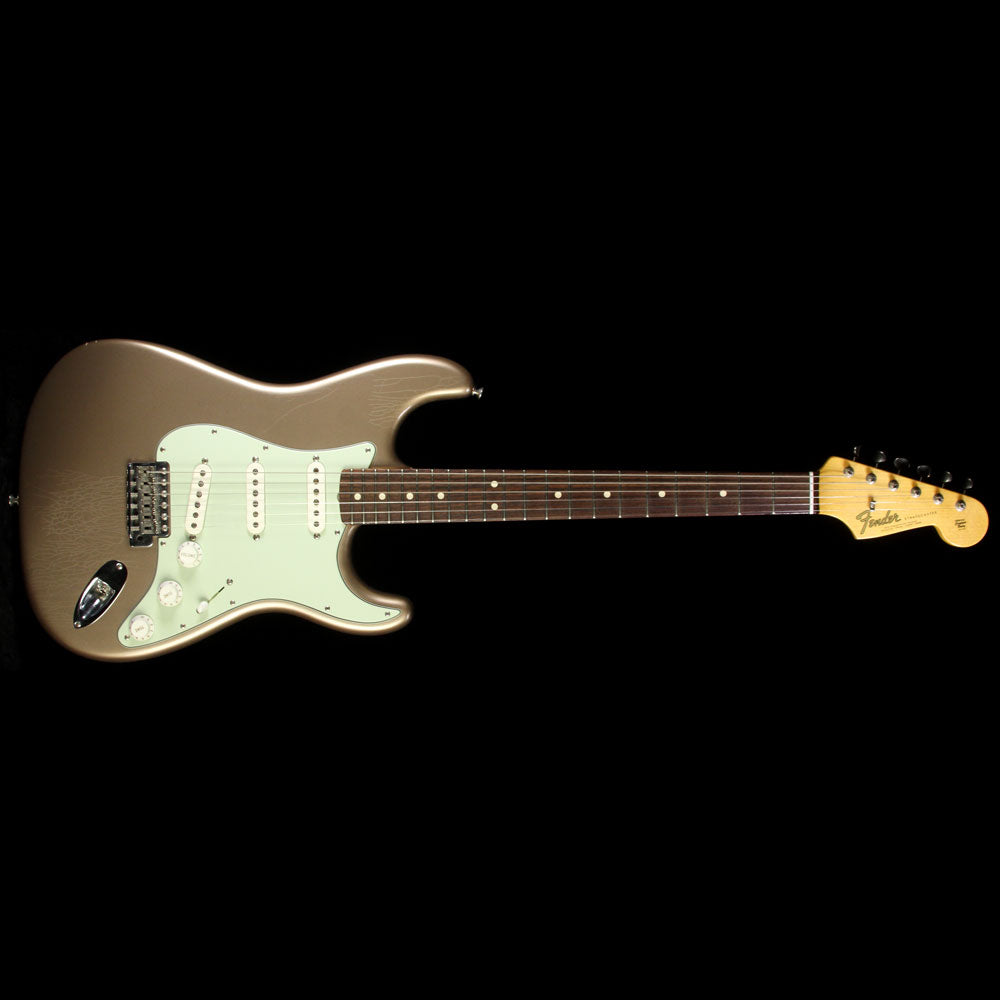 Used 2013 Fender Custom Shop Anniversary '64 L-Series Stratocaster Closet Classic Electric Guitar Shoreline Gold — 2