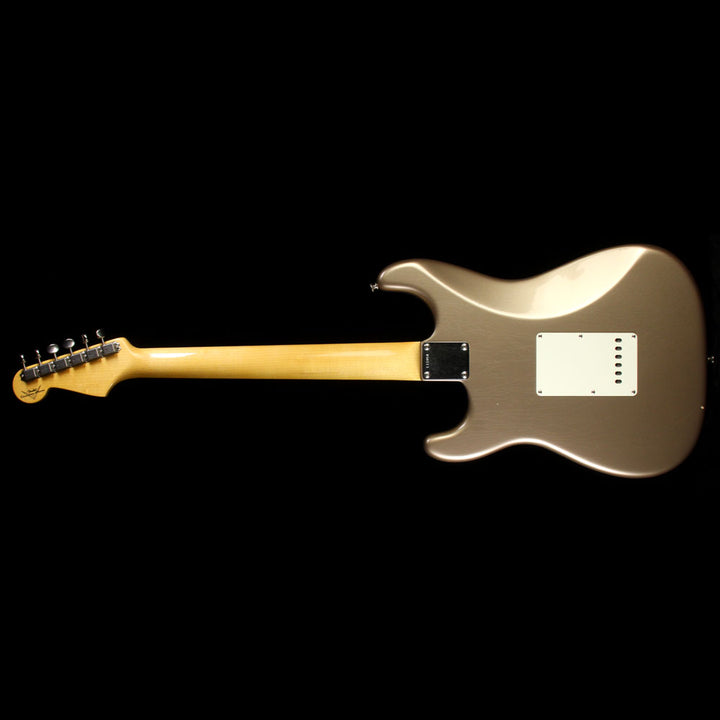 Used 2013 Fender Custom Shop Anniversary '64 L-Series Stratocaster Closet Classic Electric Guitar Shoreline Gold