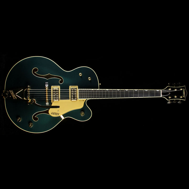 Used 2015 Gretsch G6196T-59GE Vintage Select 1959 Country Club Electric Guitar Cadillac Green