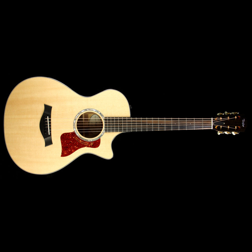 Taylor 412ce 12-Fret Limited Grand Concert Acoustic Guitar Natural — 2
