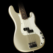 Used 2011 Fender American Standard Precision Bass Electric Bass Guitar Inca Silver