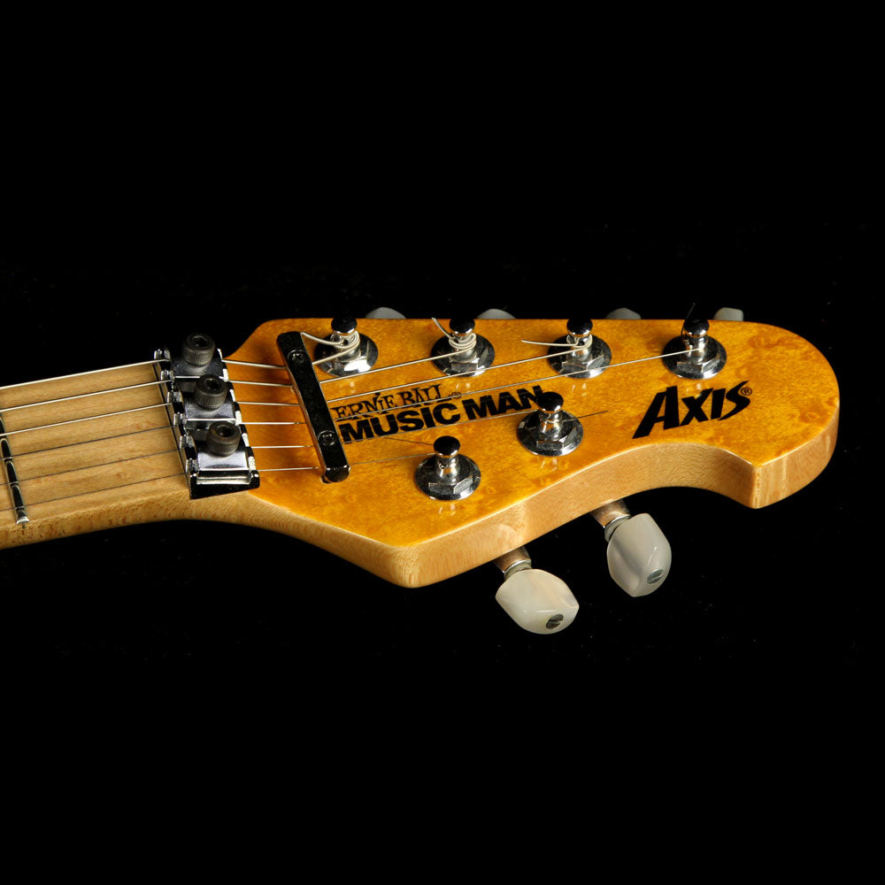 Used Ernie Ball Music Man Axis Electric Guitar Amber — 4